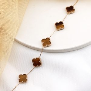 دستبند ونکلیف سه گل